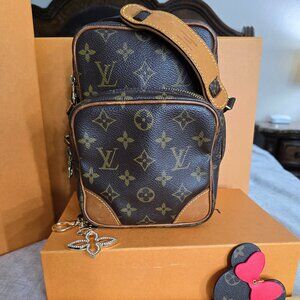 🔥Authentic Louis Vuitton Monogram Amazon Shoulder Crossbody Bag🔥